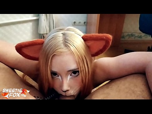 ❤️ Кицунэ заглотить хуй и сперма в рот ❤️ Секс видео на 3dhentaix.ru ️